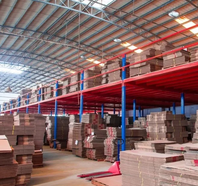 Heavy Capacity Used Forklift Warehouse Storage Industrial Pallet Rack Steel Structure Stair Handrail