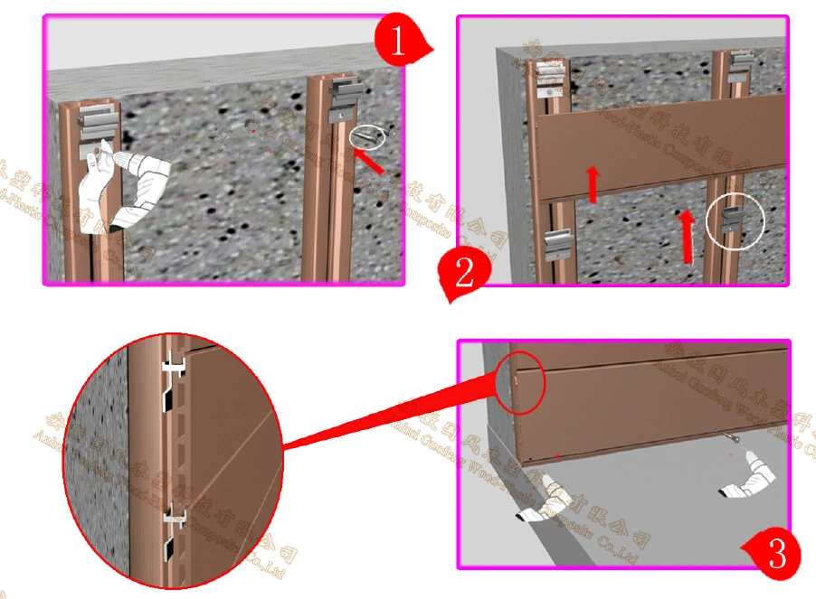 Outdoor Wall Caldding Exterior Decorative Panel Waterproof Board