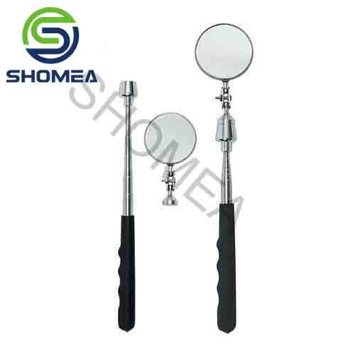 Custom Color Stainless Steel Telescopic Pole with a Mirror for Car Repair