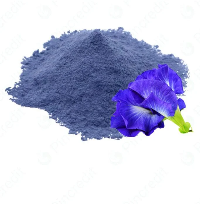 Natural Organic Pigment Wholesale/Supplier Dried Blue Butterfly Pea Flower Tea or Powder for Food