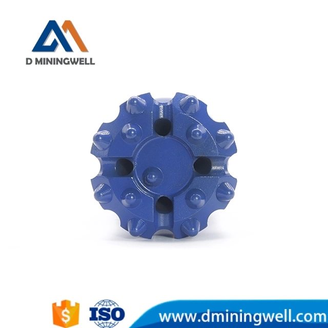 D Miningwell broca de carboneto de tungsténio Normal Martelo broca de carboneto de tungsténio para furar 45mm R32 Broca Botão Rosqueado