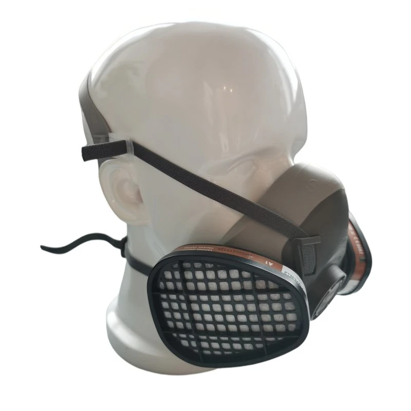 Industrial Grade P2p3 Half Face Gas Mask for Workplace Safety of Spraying Painting