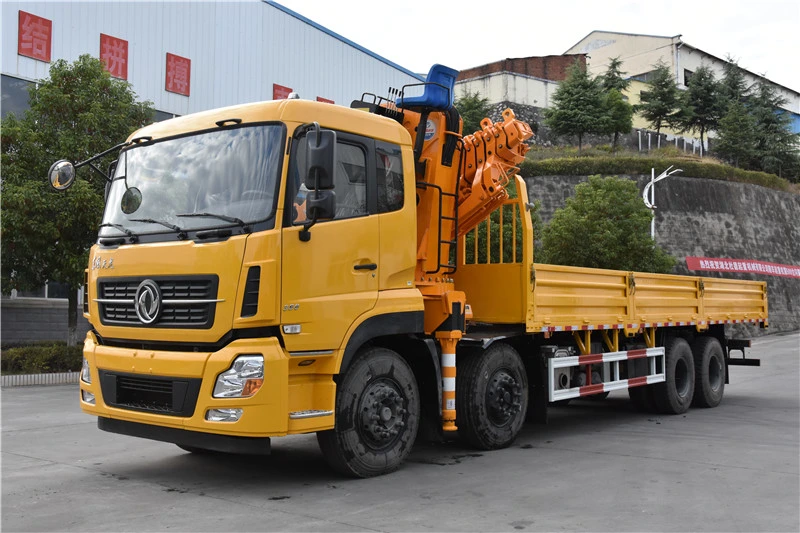 HBQZ Mobile Hydraulic Knuckle Boom Truck Mounted Offroad Crane (SQ330ZB4)