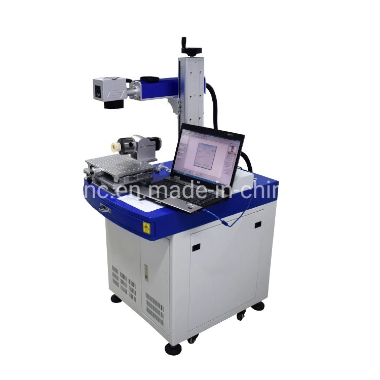 Desktop Fiber Laser Marking Machine for Metal Steel Aluminum Engraving