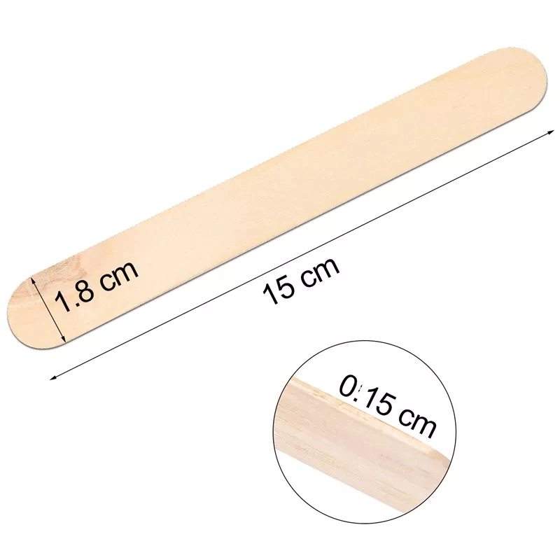 Sterile or Non Sterile Disposable Wooden Tongue Depressor