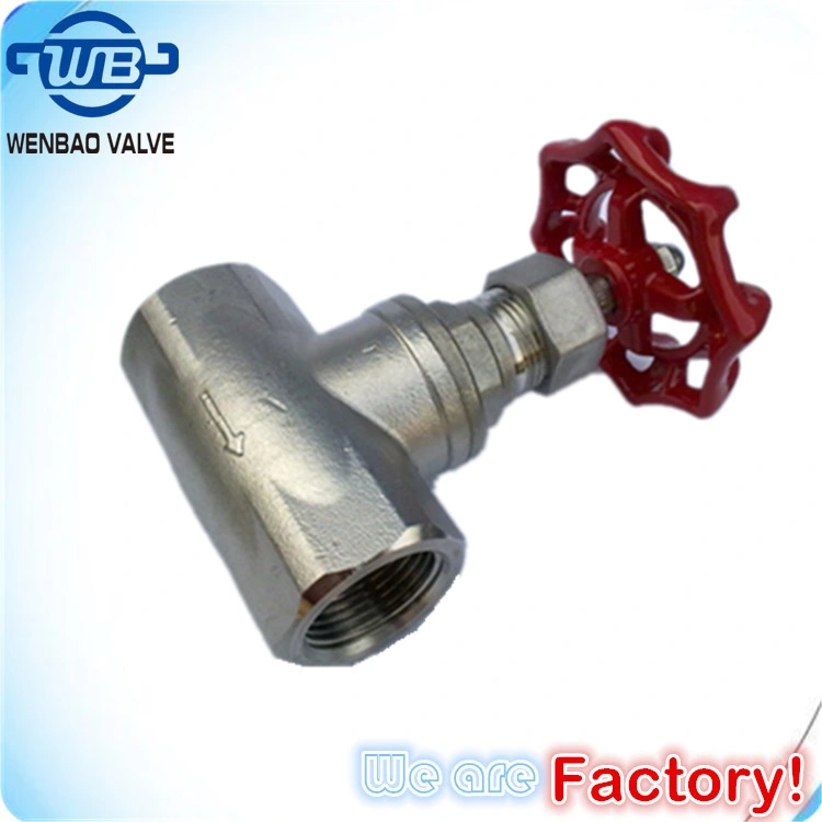 Female Screwed CF8m Globe Valve 11/4" 200wog Stainless Steel Gate Valve 1-1/2" CF8m 200psi Check Valve