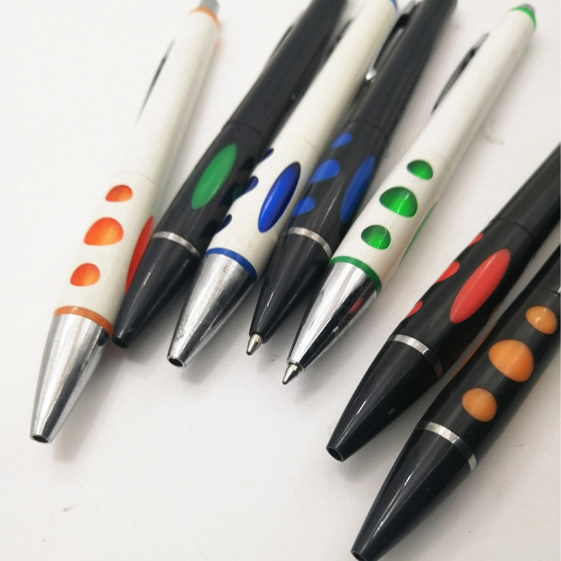 Plastic Ball Pen with Ball Click