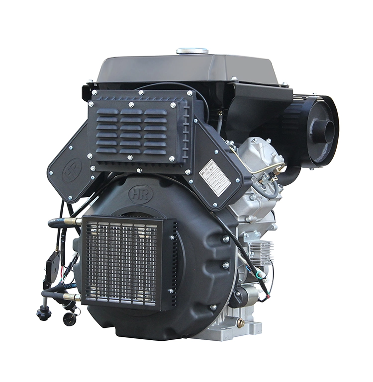 V Hi-Earns Air-Cooled OEM / Caja de cartón Inicio automático del motor Diesel