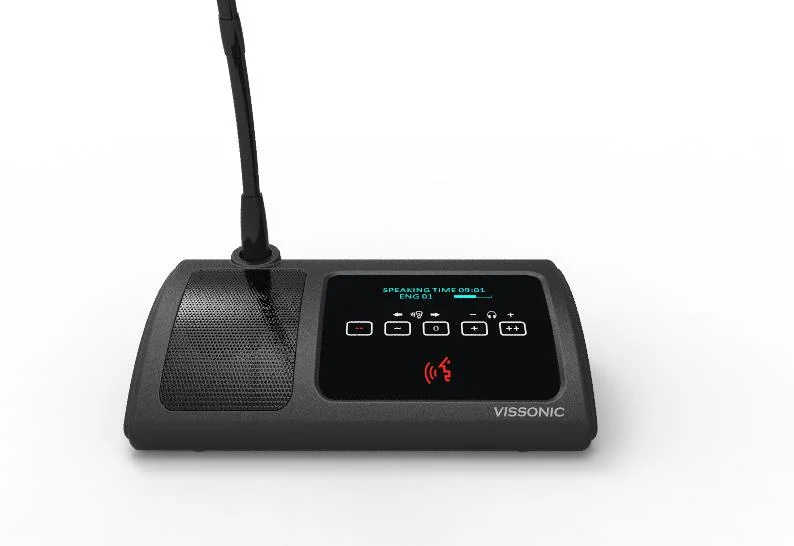 5g Digital Discussion System Wireless Microphone with Voting Function