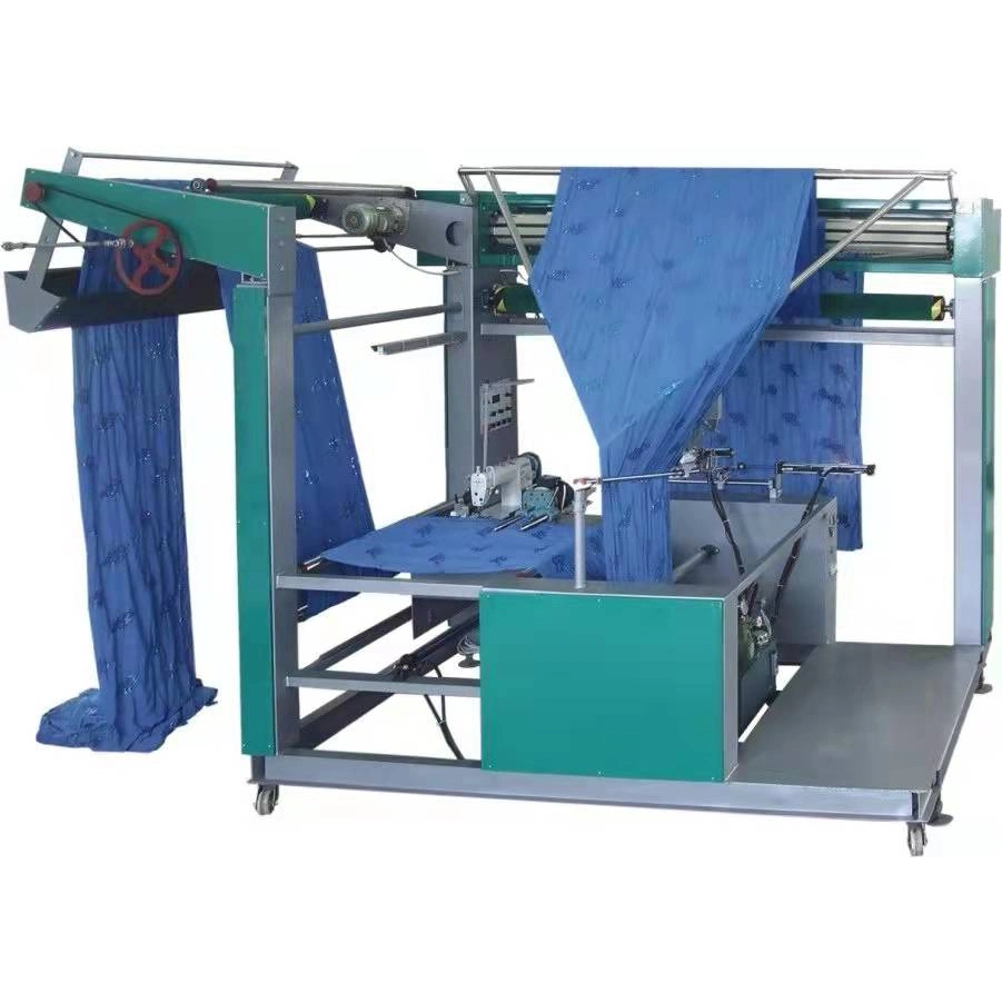 High Efficient Automatic Fabric Folding Double Tubed Machine