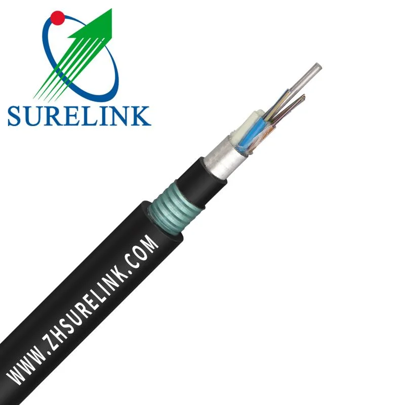 Surelink ADSS Optical Fiber Cable 80m 100m 120m Span Double Sheath 24 Core 48 Core 96 Core Aerial Cable ADSS Fiber