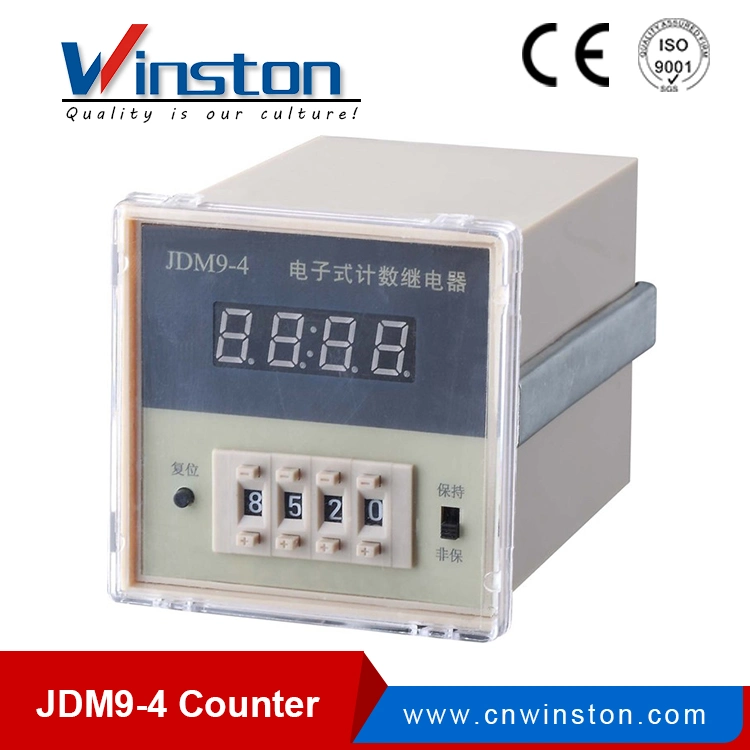 Jdm9-4 Compteur numérique compteur de temps électronique