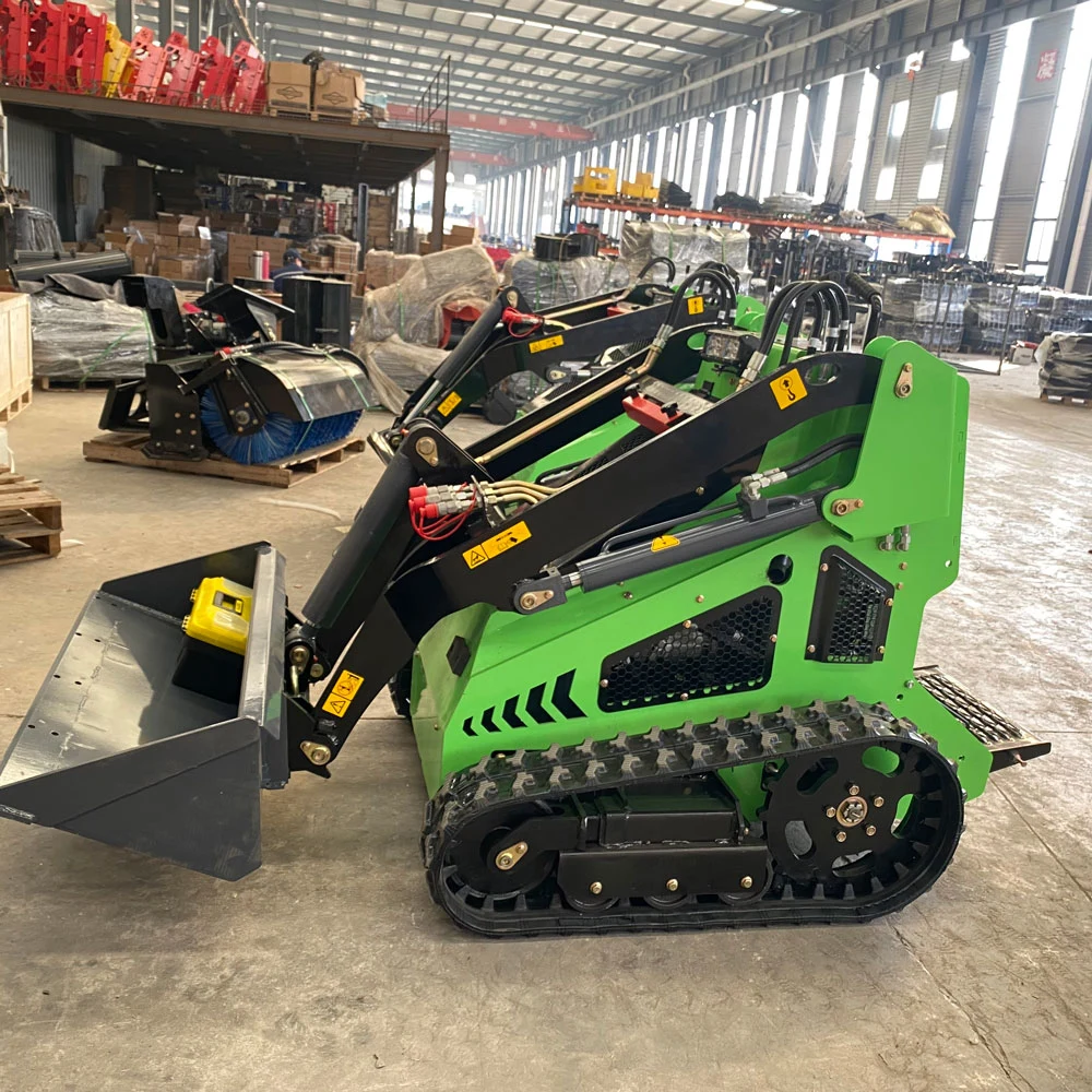 Skid Steer Loader with Several Accessories Hammer Auger Sweeper Parts