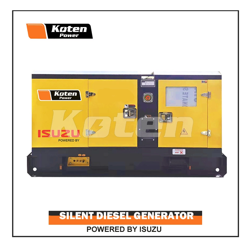 60Hz Single Phase 120/240V 40kw 40kVA Electric Silent Diesel Power Engine Generator