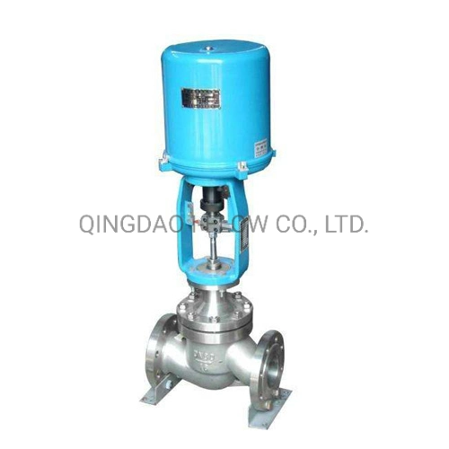 Pressure Balanced Sing Seated Electric Std Drain Control Valve