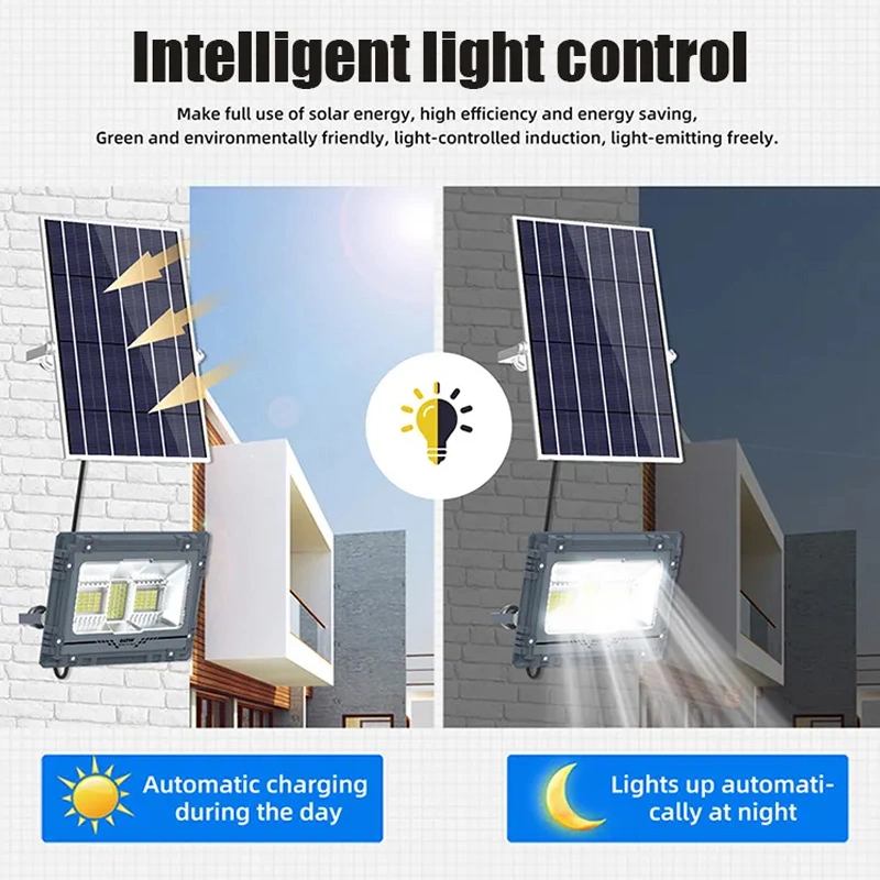 Solar Reflector Diecast Aluminium Outdoor Street LED Flood Light Garten Solarleuchten