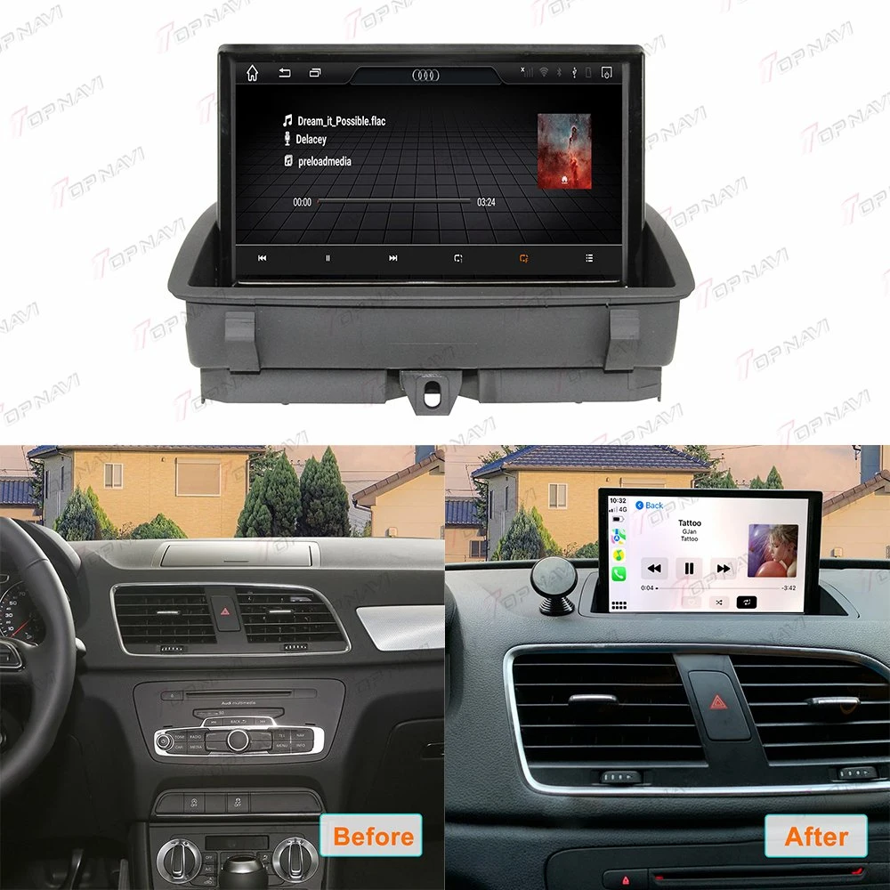 8.8 " pour Audi Q3 2013-2018 Android autoradio lecteur vidéo Autoradio multimédia