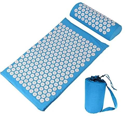 Acupoint Acupressure Mat Pillow Set 2 in 1