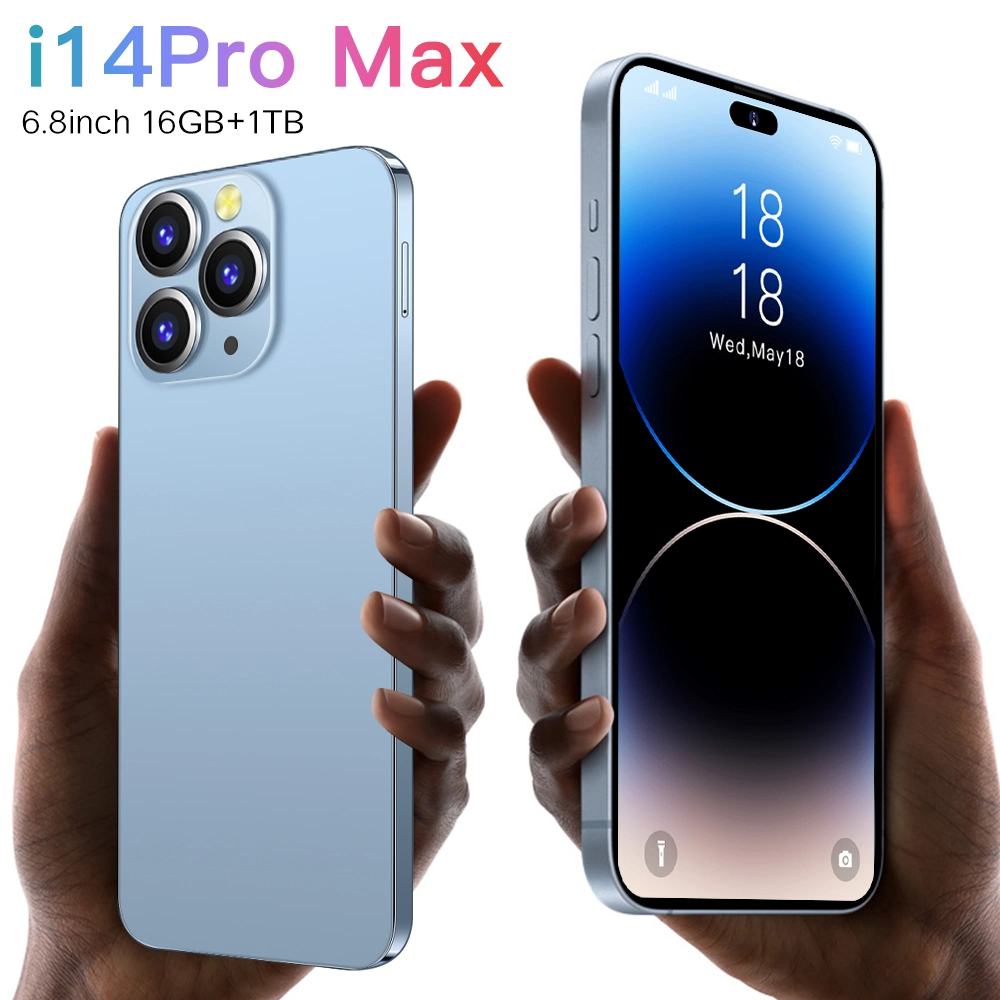 Mini Phone I14 PRO Max Simple Original Android Phone 16+1tb 5g 10 Core Let Mobile Phone Unlock Dual SIM Smartphone