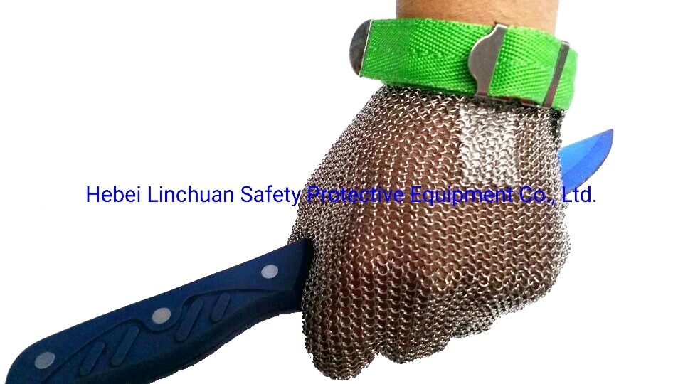 Hand Protect Cut Resisitant Stainless Steel Metal Mesh Glove