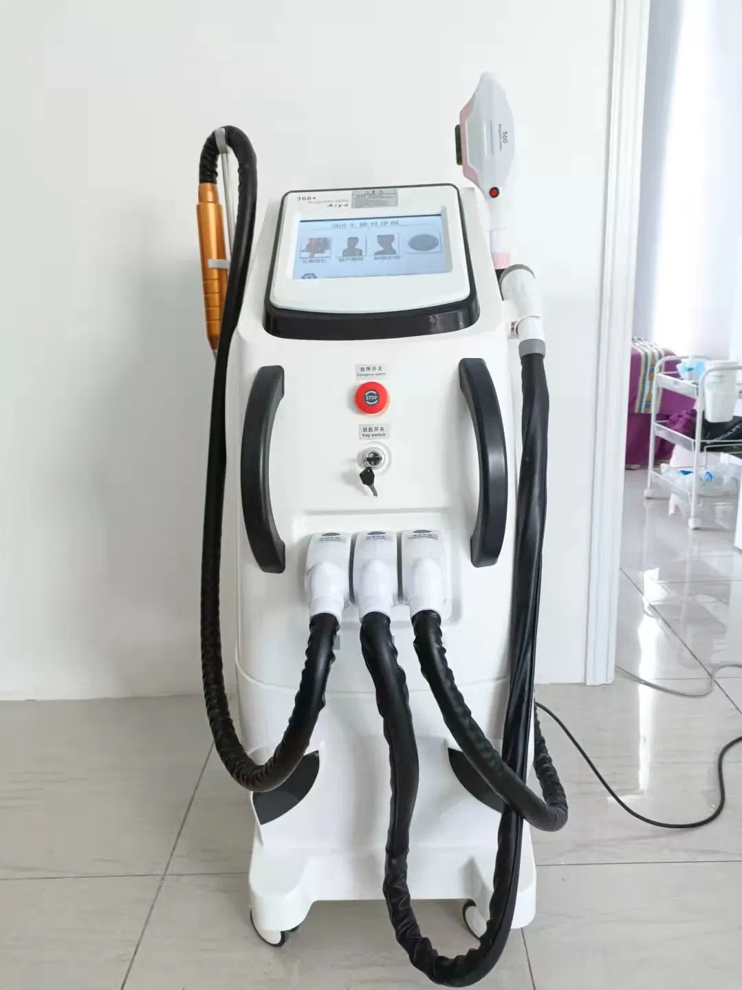 3 in 1 Opt IPL RF Picosecond Tattoo Removal Skin Rejuvenation Permanent Laser Hair Removal Machine