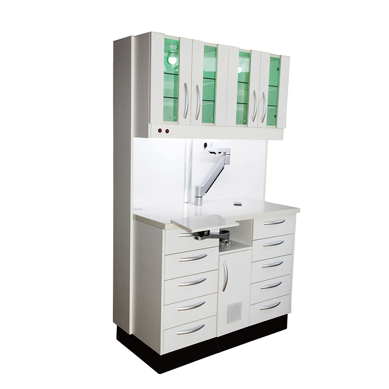 China Super Quality Multifunction L Shaped Hospital Clinic Dental Office Cabinetry Use Affordable Cabinet Dental Clinic Furniture for Sale
