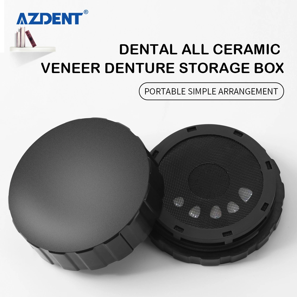 Portable Simple Arrangement Tooth Box Veneer Pretreatment Patch Tooth Box Dental All Ceramic Veneer Denture Storage Box