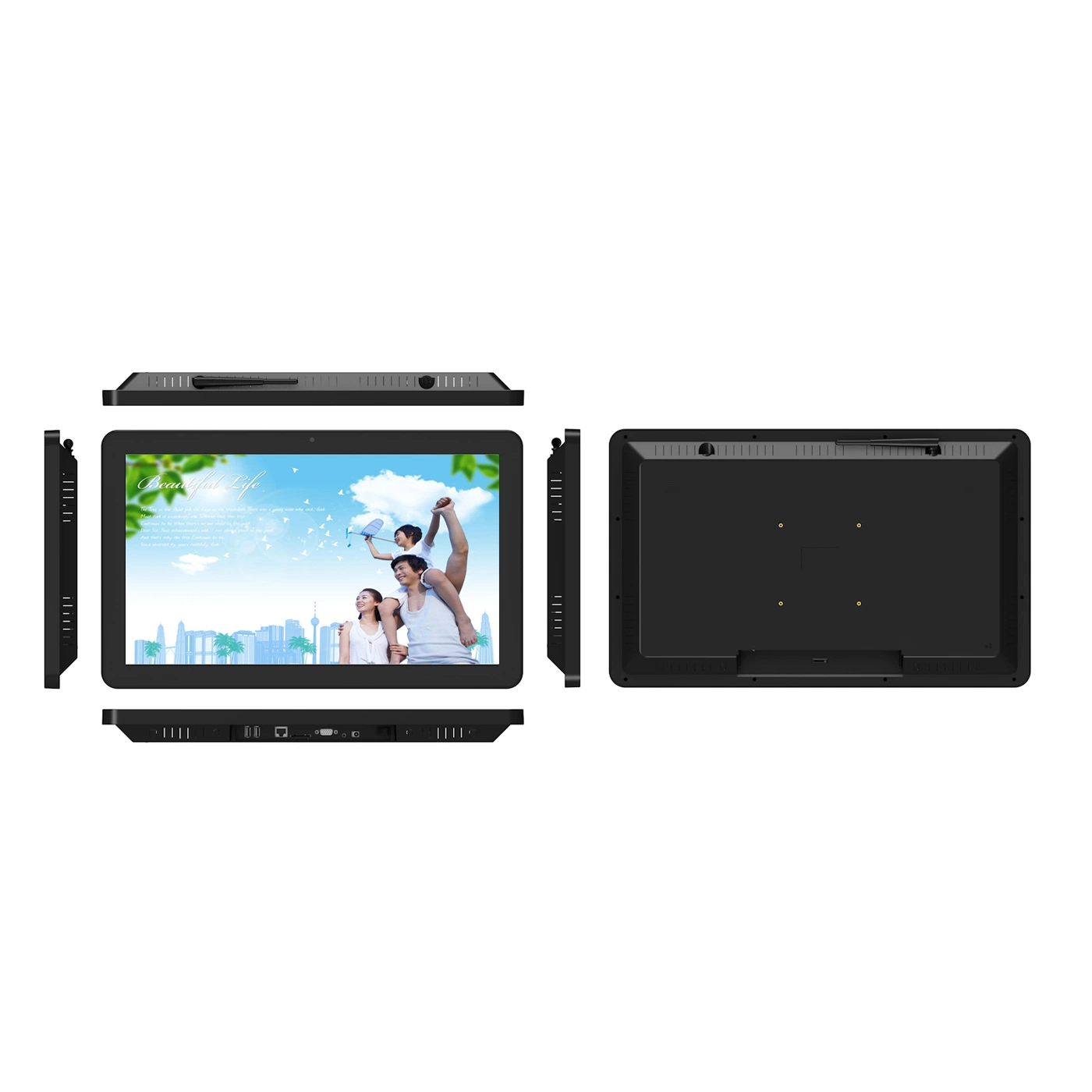 Factory 18.5 Inch 1280*800 Capacitive Touch Screen Poe All in One Computer