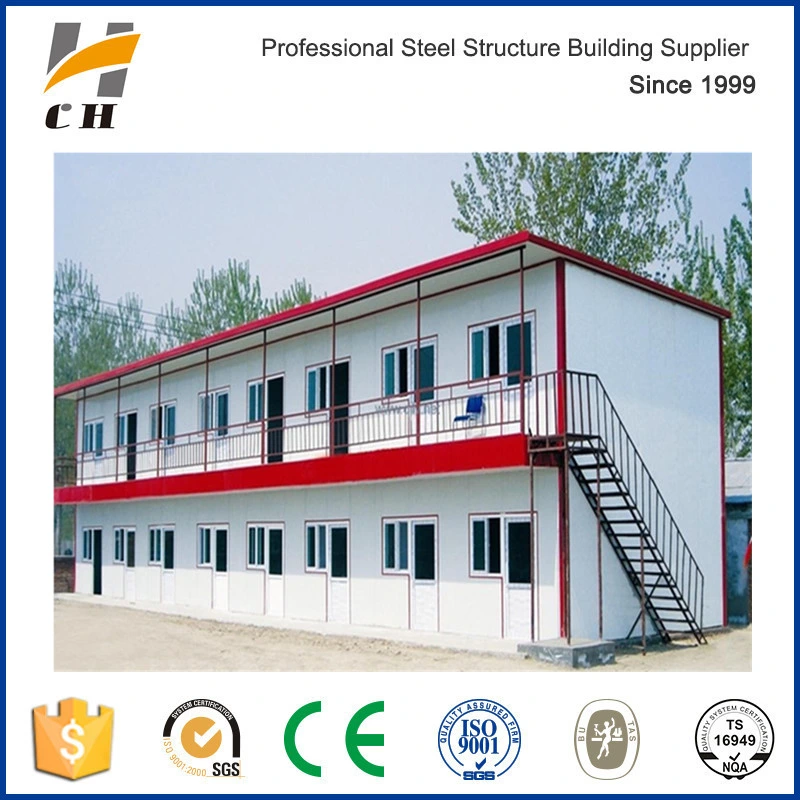 Three Floors Sandwich Panel Prefab Hotel