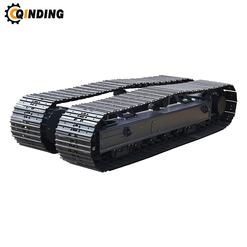 Qdst-8t 8ton Steel Track Undercarriage Side Frames for Crane