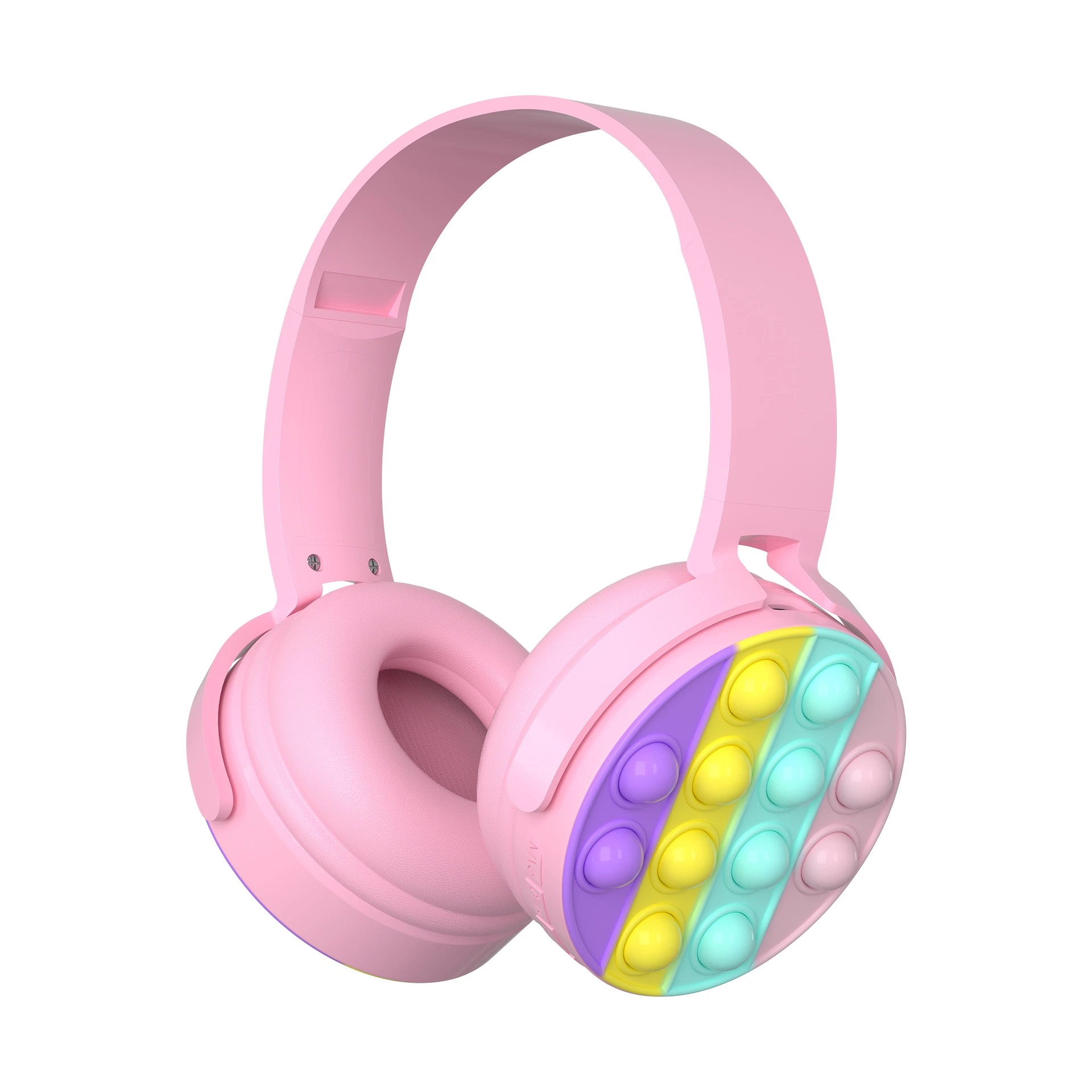 2022 Newest Cute Carton Professional Kid's Bluetooth Headphone Children Wireless Headset Lady Fashion Bluetooth Earphone for Mobile Phone with Hands Mic