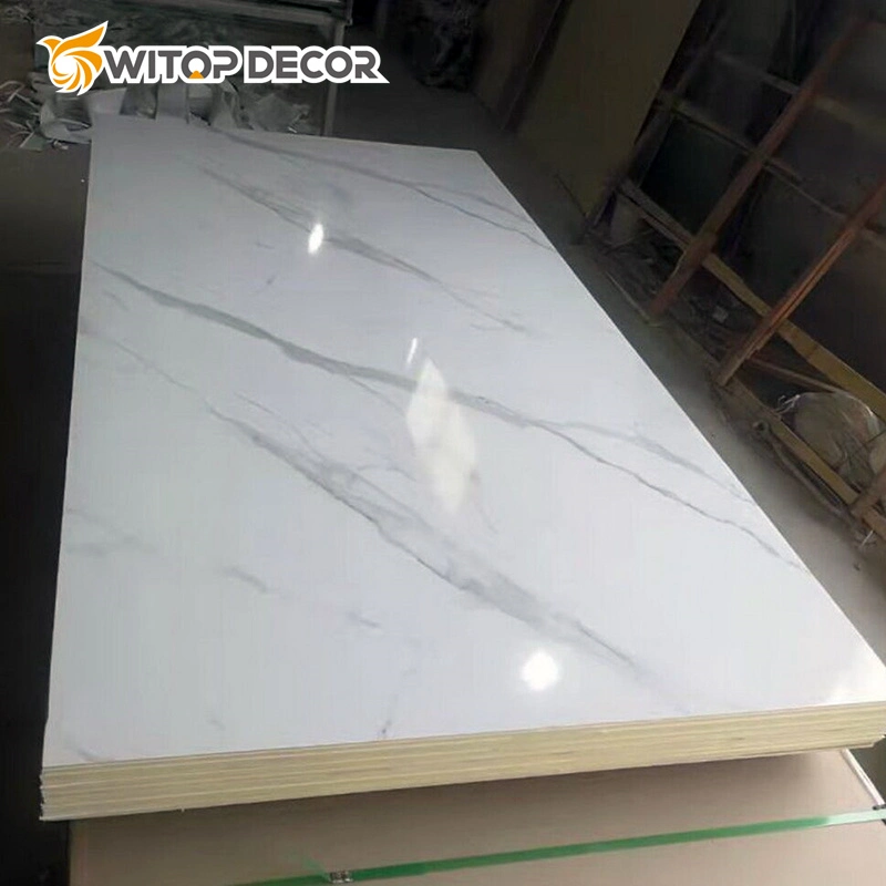 High Quality UV 3D PVC Marble Sheet for Decoration