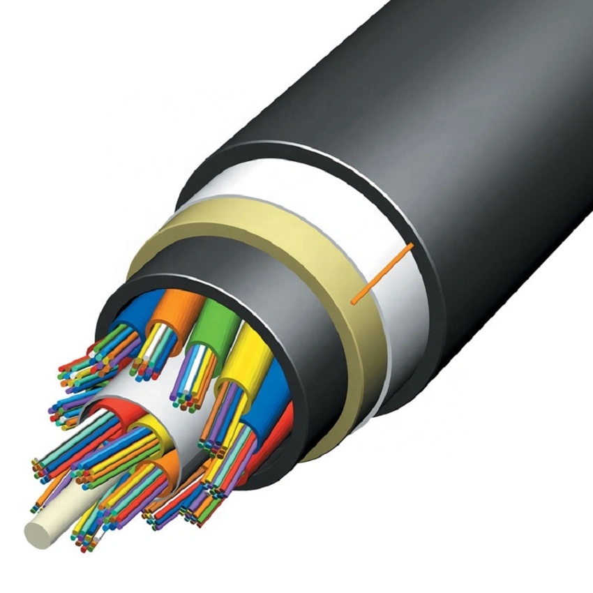 Factory Manufacturers Fiber Optic Cable ADSS 6 12 24 48 Core Outdoor Fiber Optic Cable