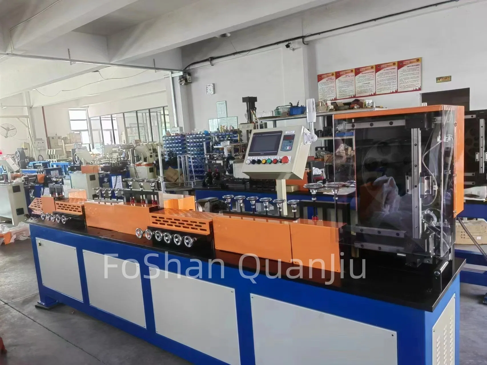 Wire Straightening and Cutting Machine with Janpan SANYO Servo Motor