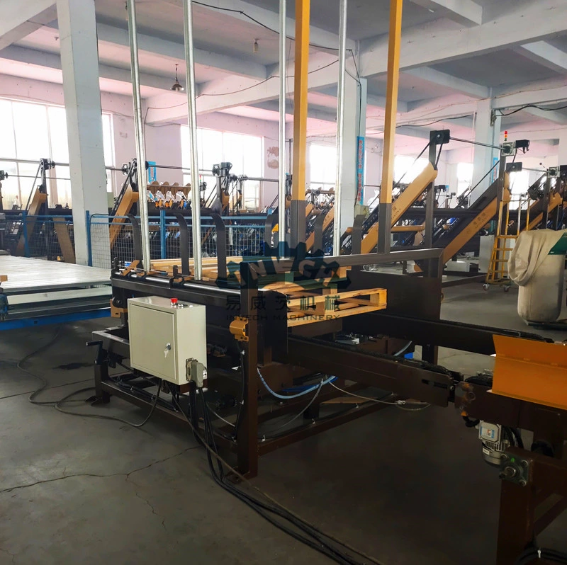 Automatic Wood Pallet Making Machine with Adjustable Molds