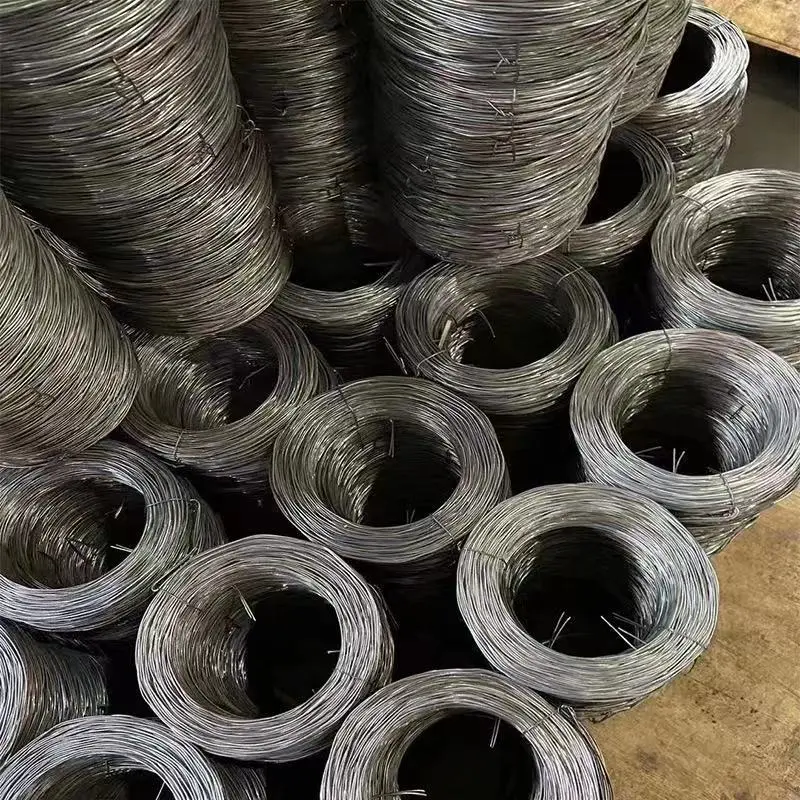 Black Wire Raw Material for Nail Making Machine Wire Nails Hb Wire 1.24mm Double Black Annealed Twisted Wire