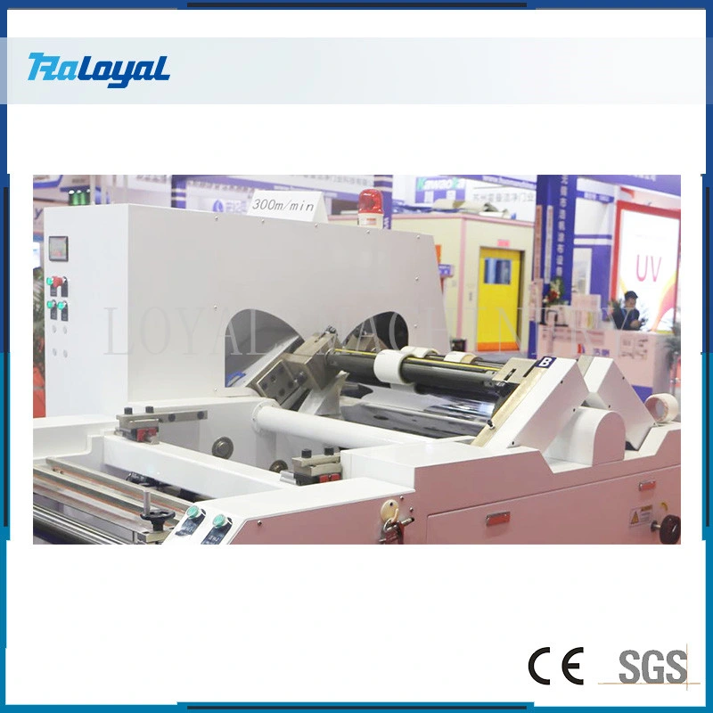 Magnetic Brake and Clutch Paper Straw Roll to Roll Slitting Machine