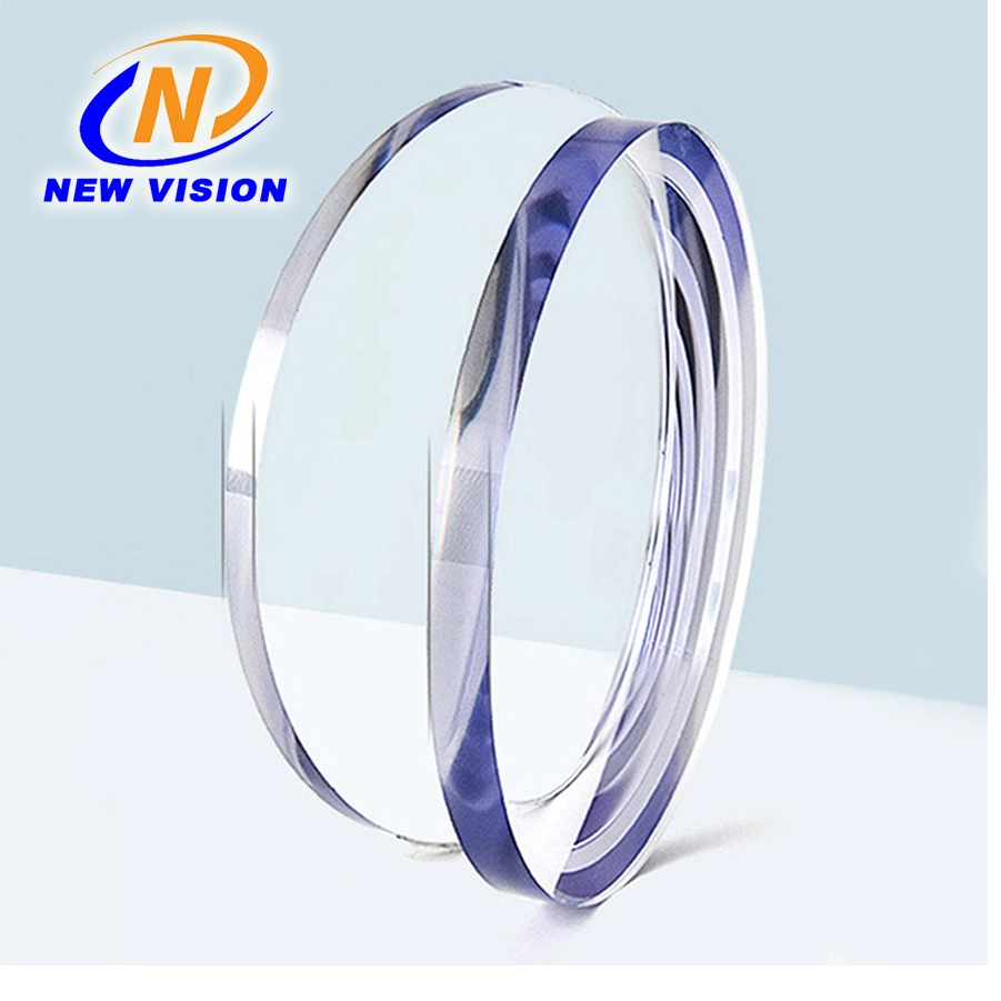 1.56 Finished Sinlge Vision Blue Cut Blue Coating Optical Resin Lenses