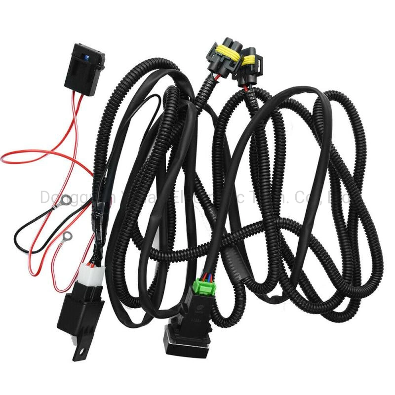 OEM LED Fog Light Wire Harness Flexible Cable with Multi-Cores for Automotive Vehicle