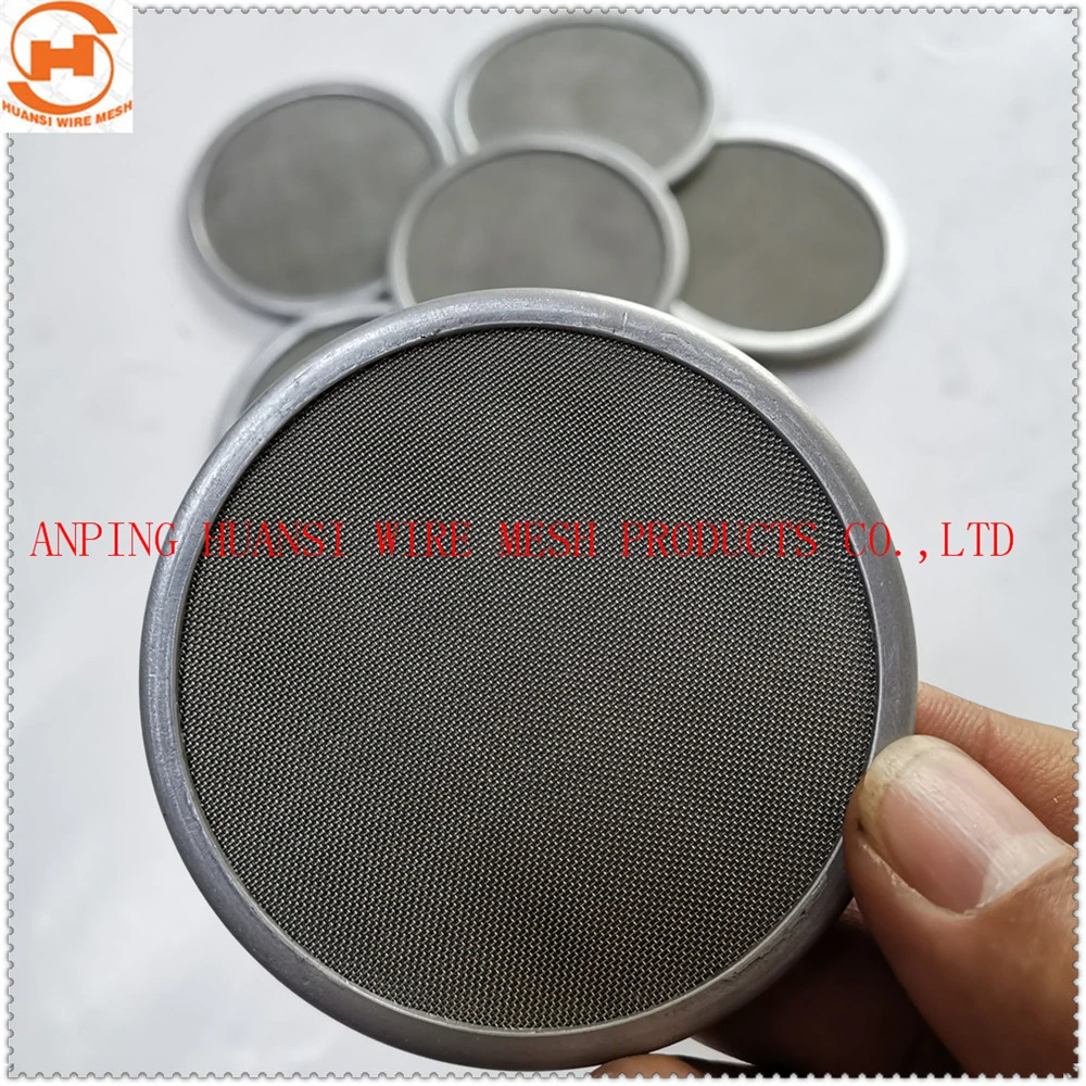 Round Stainless Steel Screen Filter Mesh Disc