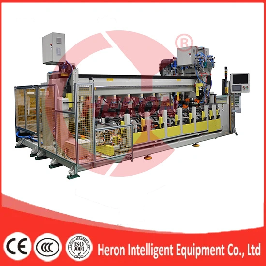 Efficient Automatic Assembly Clinch Riveting Machine For The Aluminum Bus Bar