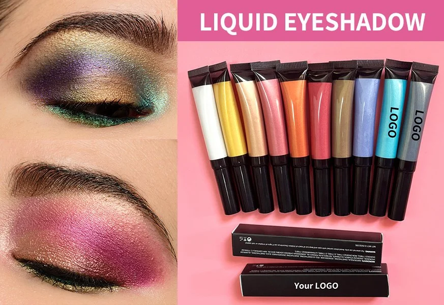 Drop The Shiny Holographic Liquid Eye Shadow Long High -Pigment Microsecar Makeup, The Shadow Shadow of The Eye Shadow