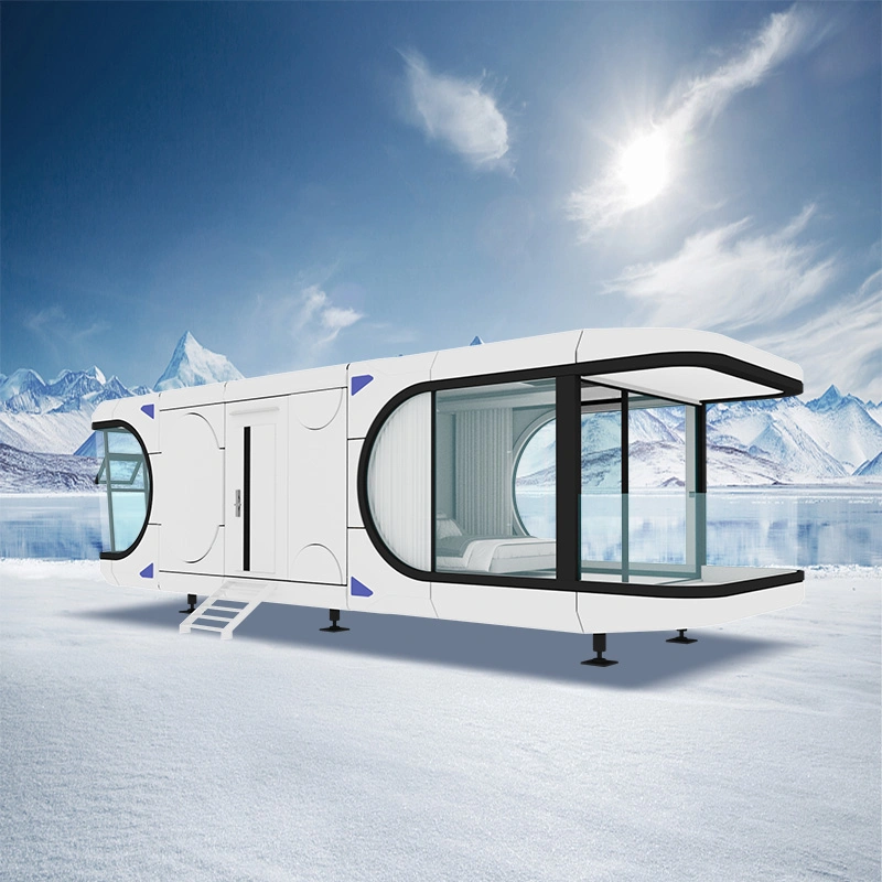 Solar Space Capsule House Luxury Modern Prefab Home Container Space Capsule Office House