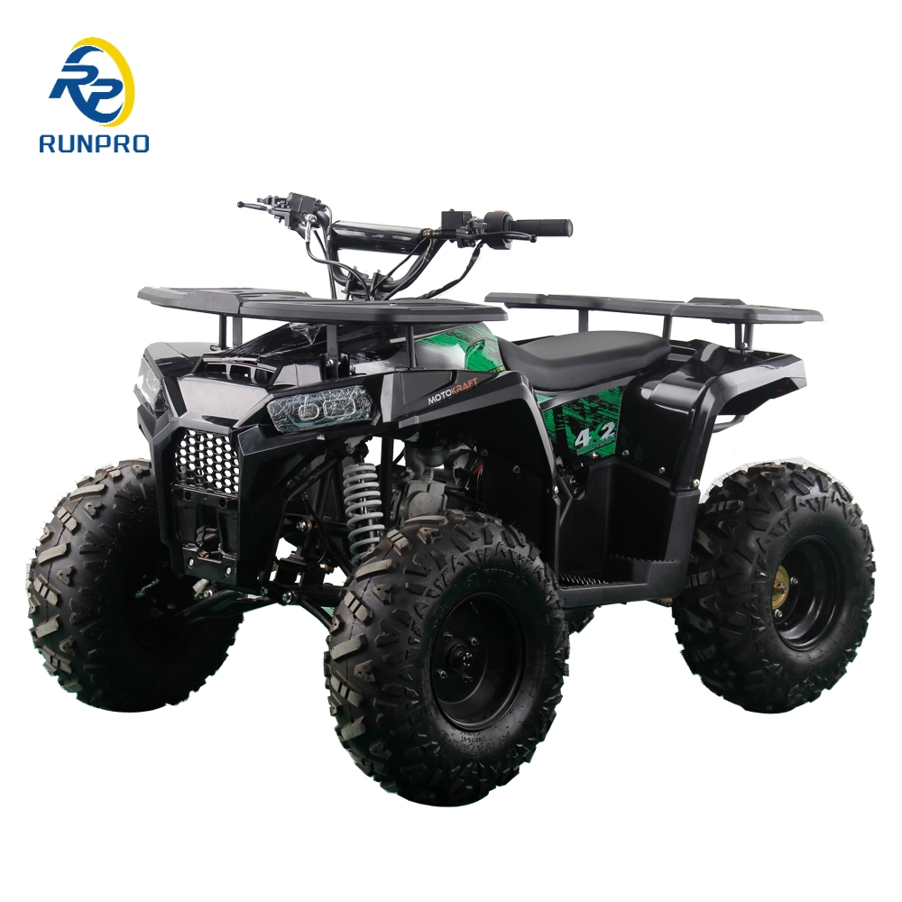 Runpro Automatic 125cc with Reverse Gasoline 8-Inch Tire 4 Wheel ATV