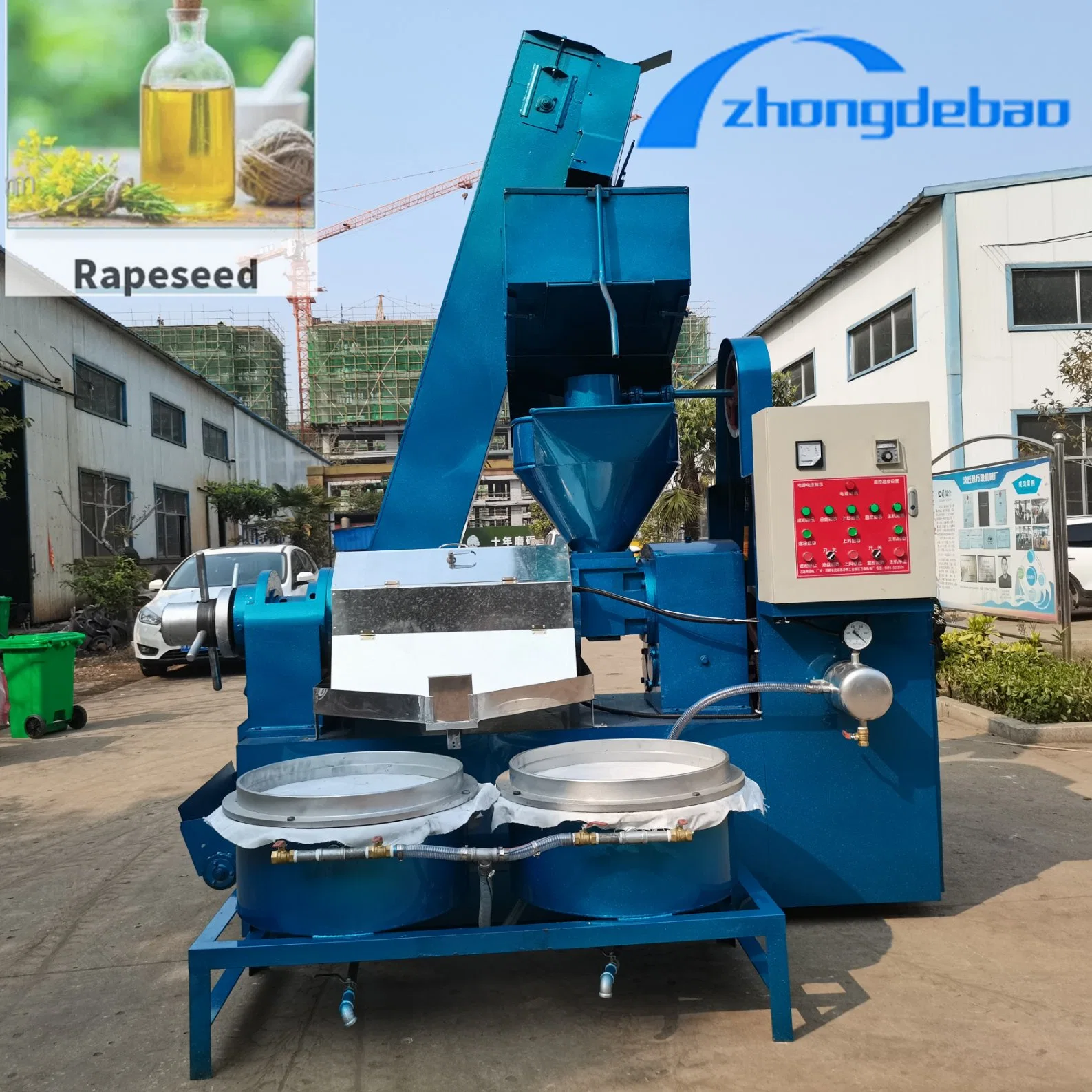 Full Automatic Soybean Oil Press Vegetable Oil Expeller Manufacturer Cooking Oil Refined Machine Cold Pressed Argan Corn Oil Processing Machine Oil Press