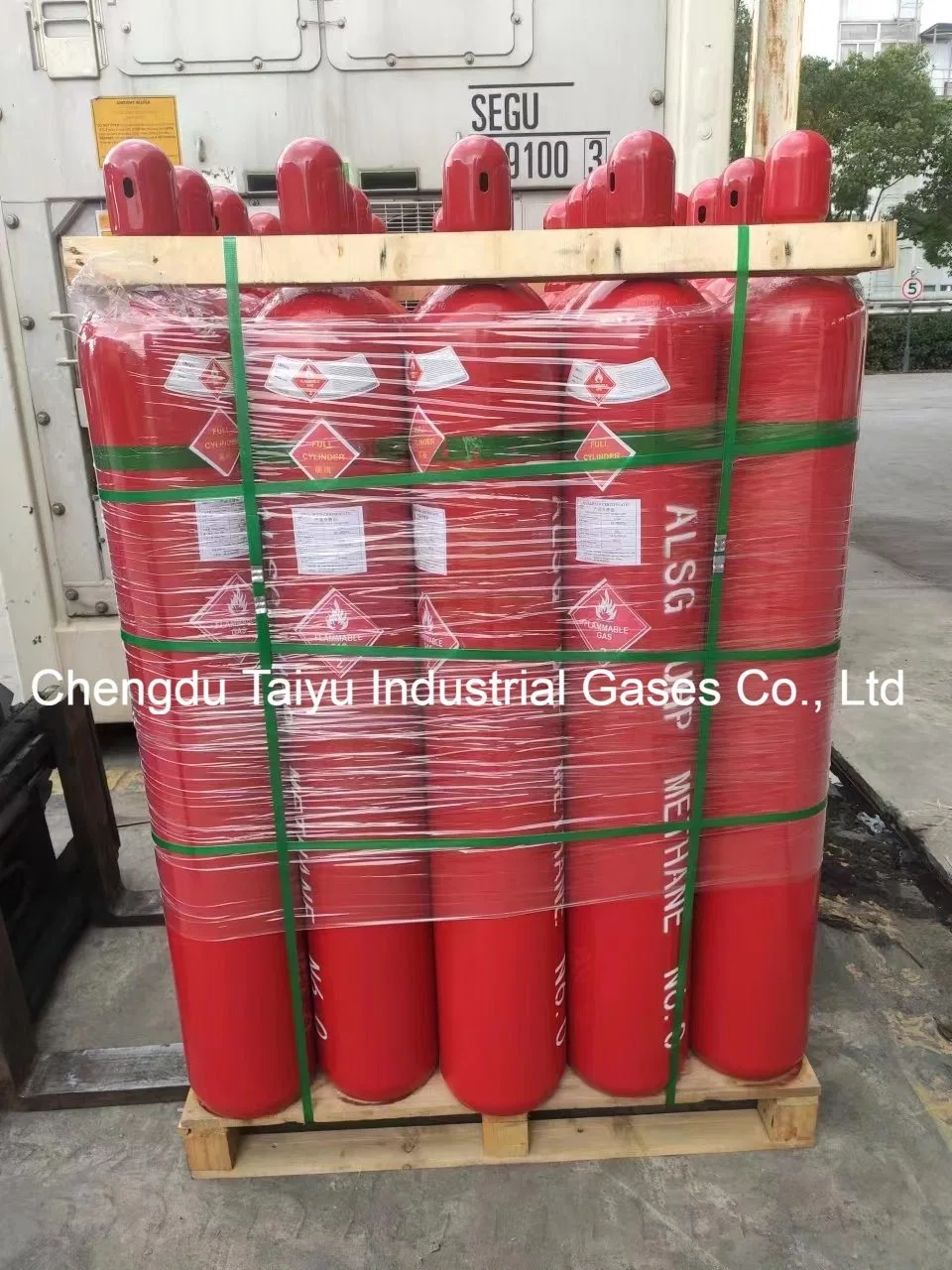 Factory Supplied 99.9999% CH4 Methane Gas of High quality/High cost performance From China