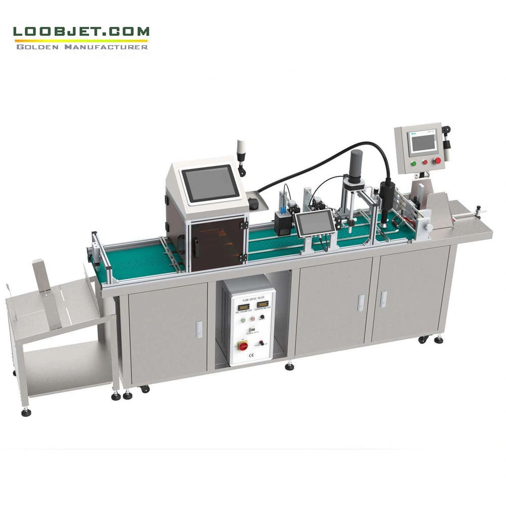 Roll to Roll Labels Barcoding Machine