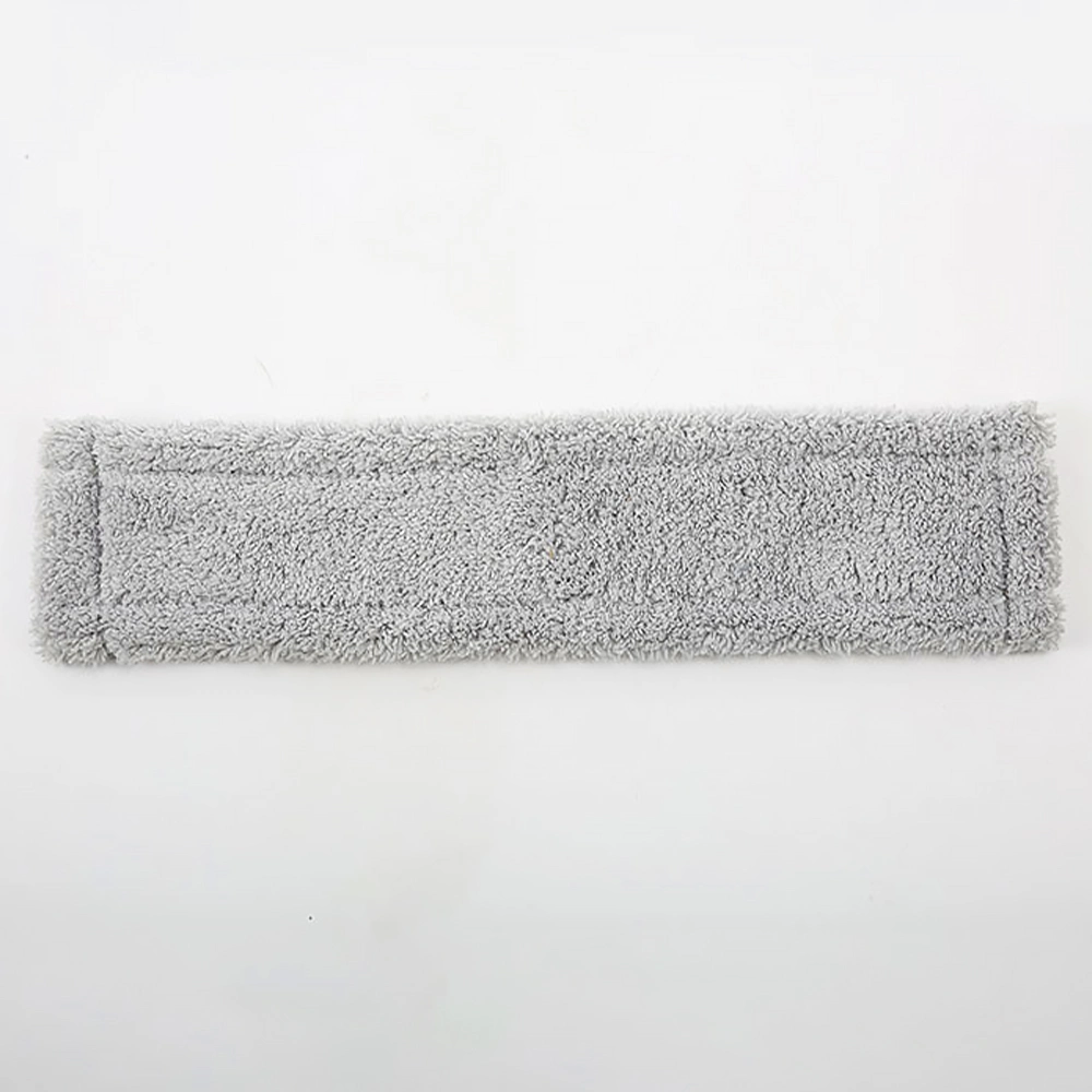 Gray Flat Mopping Cloth Set and Cloth Mop Head