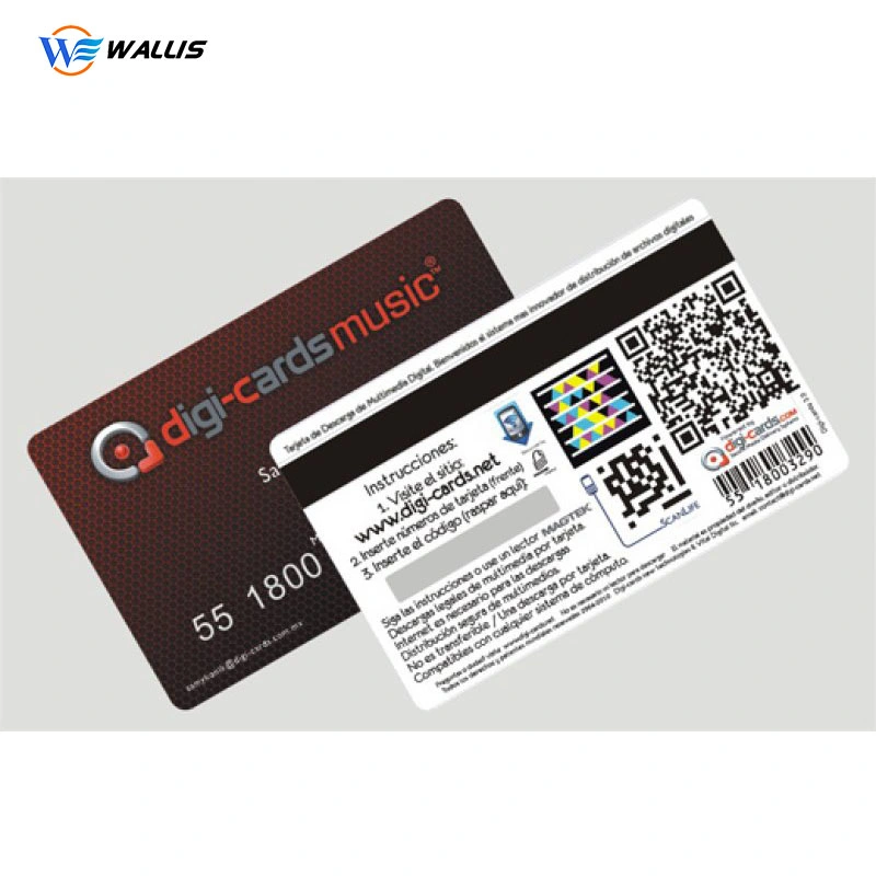 Folha de PVC barata impressão personalizada de PVC Smart Card cartões de tarja magnética