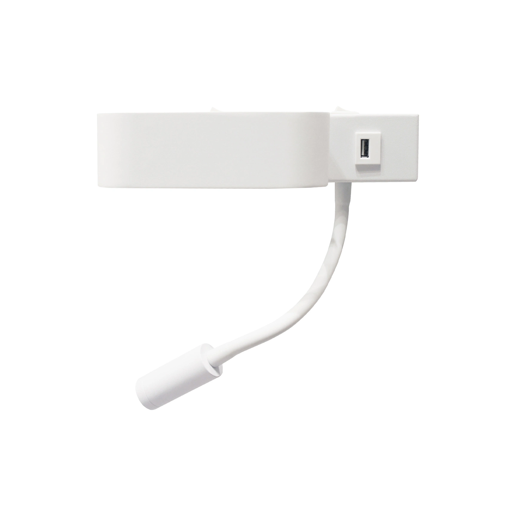 High End Bedside USB Charge 3W+6W LED Reading Light LED Indoor Hotel Bedside Reading Wall Lamp